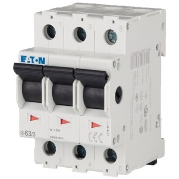 Rozłącznik izolacyjny 63A 3-biegunowy 3P (400V AC) 3-modułowy EATON