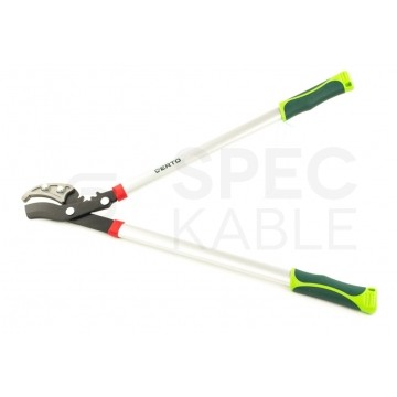 Sekator ogrodowy do gałęzi kowadełkowy 710mm, średnica cięcia 42mm VERTO