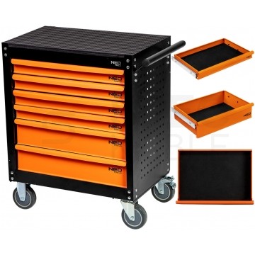 Skrzynka narzędziowa warsztatowa Custom Pro 680 x 460 x 780 mm 84-080+G4 NEO