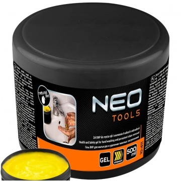 Specjalistyczny żel, pasta do mycia rąk z neutralnym pH dla skóry 500ml żółta NEO 10-411
