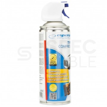 Sprężone powietrze do czyszczenia w puszcze 400ml spray-pistolet Esperanza