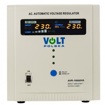 Stabilizator napięcia sieciowego AVR 10000VA 8% VOLT