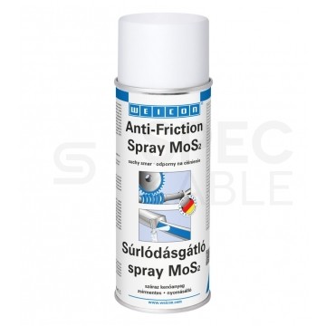 Suchy smar wysokotemperaturowy -200 °C do +450 °C w sprayu 400ml WEICON