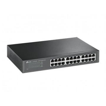 Switch 19" RACK 24x port RJ45 (Gigabit Ethernet 1000Mb/s) przełącznik niezarządzalny TP-Link TL-SG1024D