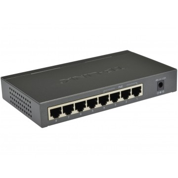 Switch PoE Desktop 8x port RJ45 (Gigabit Ethernet 1000Mb/s, w tym 4x PoE+) przełącznik niezarządzalny TP-Link TL-SG1008P