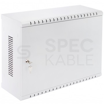 Szafa wisząca RACK 19" 2U typu skrzynka uniwersalna TPR 120mm szara CATV