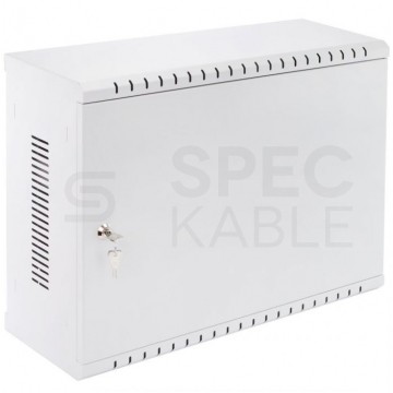 Szafa wisząca RACK 19" 3U typu skrzynka uniwersalna TPR 180mm szara CATV