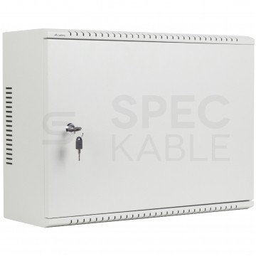 Szafa wisząca RACK 19" 4U+3U+ DIN typu skrzynka uniwersalna 540x200mm szara CATV LANBERG