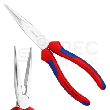 Szczypce półokrągłe tnące uniwersalne 200mm chromowane KNIPEX 26 15 200