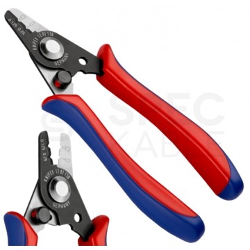 Szczypce Ściągacz izolacji do kabli i włókien światłowodowych 130mm KNIPEX 12 82 130 SB