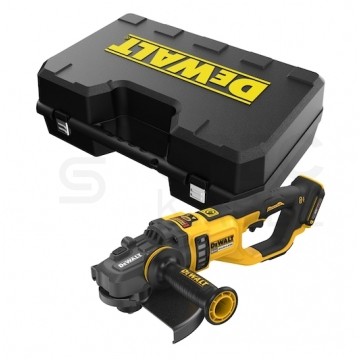 Szlifierka akumulatorowa 54V FLEXVOLT (bez akumulatora),silnik bezszczotkowy, do szlifowania i cięcia, tarcza 230mm 6000 obrotów/min M14 + walizka DCG460NK DeWALT