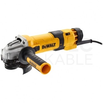 Szlifierka kątowa sieciowa 230V 1500W,łagodny rozruch, suwak NO-VOLT, regulacja prędkości do szlifowania i cięcia, tarcza 125mm 10500 obrotów/min M14 DWE4257 DeWALT