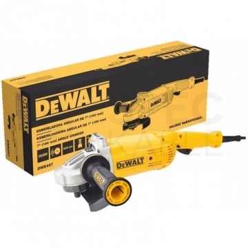 Szlifierka kątowa sieciowa 230V 2600W suwak NO-VOLT, do szlifowania i cięcia, tarcza 230mm 6500 obrotów/min M14 DWE496 DeWALT