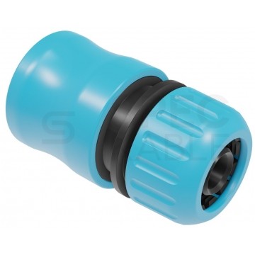 Szybkozłączka przelotowa 1/2" złączka wielomateriałowa do węża ogrodowego 1/2" lub 5/8" BASIC CELLFAST