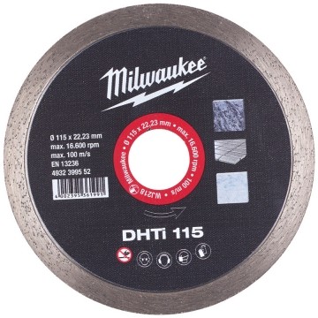 Tarcza diamentowa tnąca DHTi 115x22,2 mm MILWAUKEE