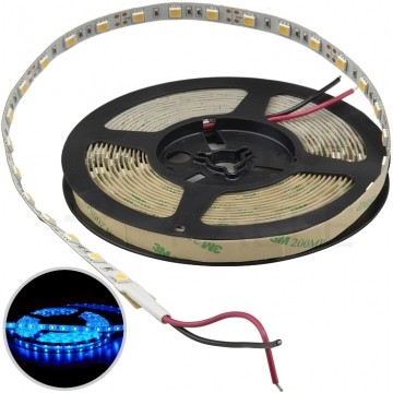Taśma 300x LED 3528 niebieska IP65 12V op=5m