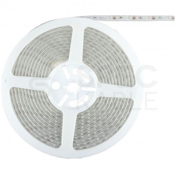 Taśma 600x LED 3528 8W/mb 3000K IP65 12V op=5m barwa WW biała ciepła V-TAC VT-3528 120-IP65-N