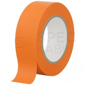 Taśma izolacyjna PVC 15mm x 10m ERKO pomarańczowa