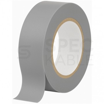 Taśma izolacyjna PVC 15mm x 10m ERKO szara