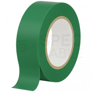 Taśma izolacyjna PVC 15mm x 10m ERKO zielona