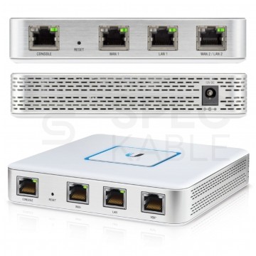 UBIQUITI UniFi Security Gateway Router 3x port RJ45 (Gigabit Ethernet 1000Mb/s)