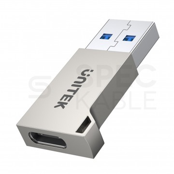 UNITEK Adapter OTG Przejściówka USB 3.1 A / typ-C (wtyk / gniazdo)