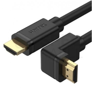 UNITEK Kabel HDMI 2.0 4K High Speed Ultra HD 4K@60 kątowy 270 stopni 3m