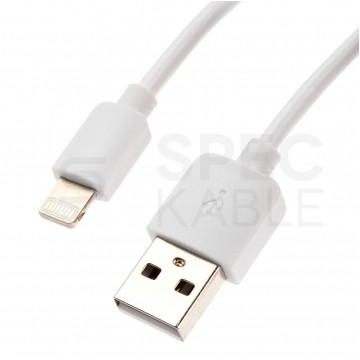 UNITEK Kabel USB 2.0 A / Lightning 8-pin (wtyk / wtyk) biały 25cm