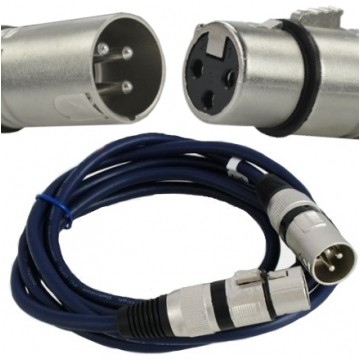 VITALCO MK06 Kabel mikrofonowy przedłużacz XLR (wtyk / gniazdo) 10m