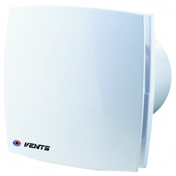 Wentylator łazienkowy, domowy fi:100mm biały IP34 Vents 100LD