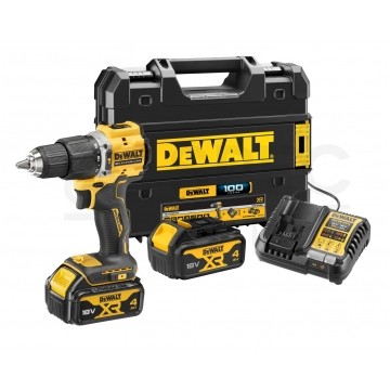 WIERTARKO-WKRĘTARKA AKUMULATOROWA UDAR. XR 18V 2*4.0AH TSTAK DEWALT