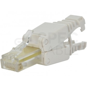 Wtyk beznarzędziowy RJ45 8P8C kat.5e nieekranowany UTP NEKU