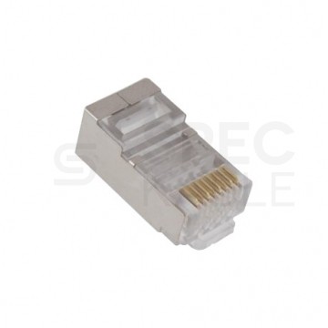 Wtyk modularny RJ45 8P8C kat.6 ekranowany FTP linka