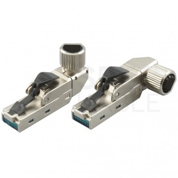 Wtyk modularny RJ45 8P8C kat.6a ekranowany FTP drut linka do łączy MPTL MOLEX