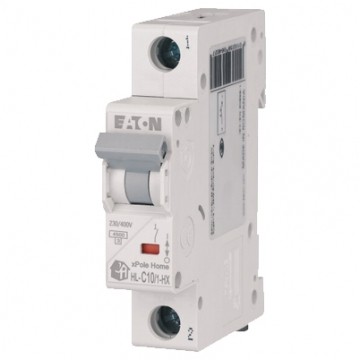 Wyłącznik nadprądowy S bezpiecznik 1-fazowy C10 (C 10A) 1-biegunowy 1P (230/400V AC) 1-modułowy EATON