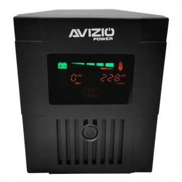 Zasilacz awaryjny UPS 600W / 1000VA AVR+ 2x akumulator 7Ah AVIZIO Power