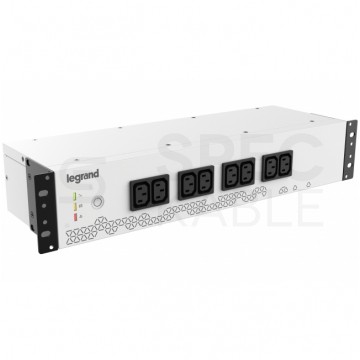 Zasilacz awaryjny UPS RACK 19" 2U 480W / 800VA 8 gniazd IEC C13 + 1x akumulator 9Ah Legrand Keor PDU