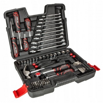 Zestaw narzędzi i kluczy warsztatowych 73 elementy TOP TOOLS 38D500 + walizka