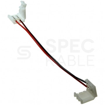 Złącze samozacisk. LED 3528 8mm 2str na kablu 15cm