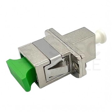 Adapter światłowodowy FO SM simplex LC/APC-SC/APC PFOT