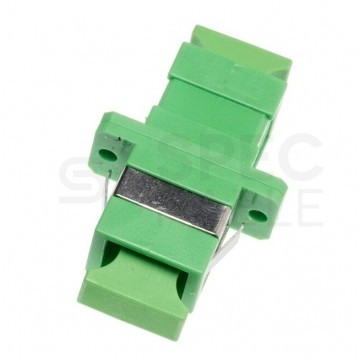 Adapter światłowodowy FO SM simplex SC/APC-SC/APC zielony PFOT