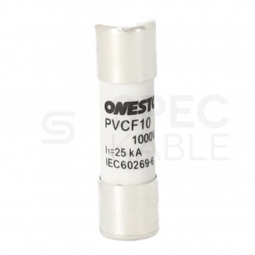Bezpiecznik rurkowy Wkładka topikowa solarna gPV 3A 10x38mm (1000V DC) ONESTO