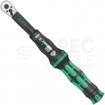 Klucz dynamometryczny 1/4" 2,5-25 Nm z grzechotką dwukierunkową Click-Torque A 6 WERA
