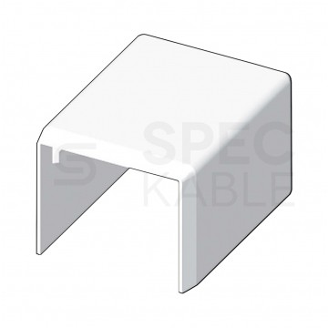 Końcówka listwy LHD 30x25mm biały KOPOS