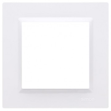 KONTAKT-SIMON 10 Ramka 1-krotna biała