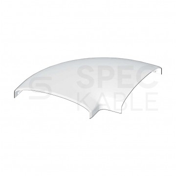 Łącznik kątowy LE 100x21mm biały KOPOS