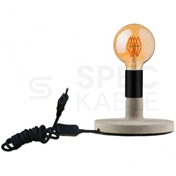Lampa dekoracyjna biurkowa, stołowa z betonu E27 max 60W IP20 V-TAC VT-7171