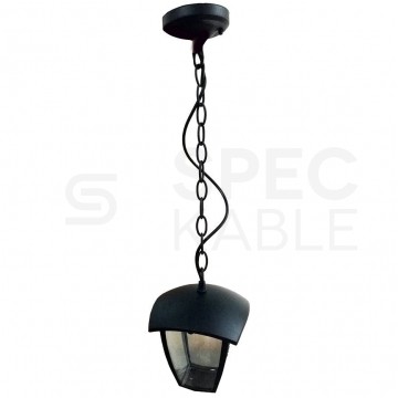 Lampa wisząca, ogrodowa 1 x E27 IP44 czarny V-TAC VT-735
