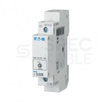 Lampka modułowa sygnalizacyjna (kontrolna) LED Zielona 1-fazowa 230V AC/DC EATON