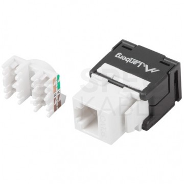 Moduł keystone RJ45 UTP kat.6A beznarzędziowy Lanberg